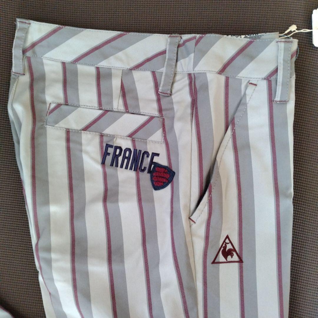 ルコックスポルティフ　ストライプパンツ