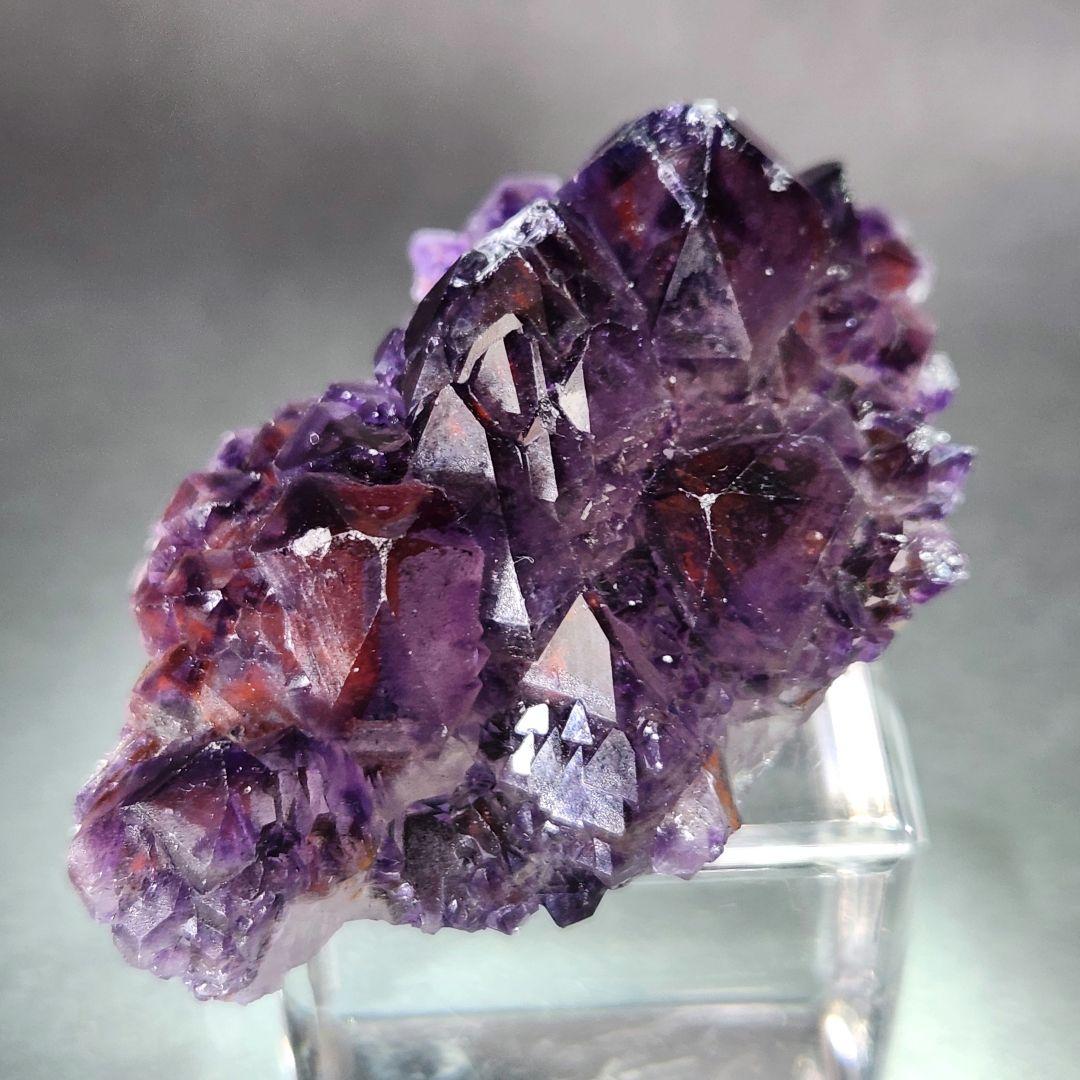 レア✨レッドファントム入り アメシスト クラスター