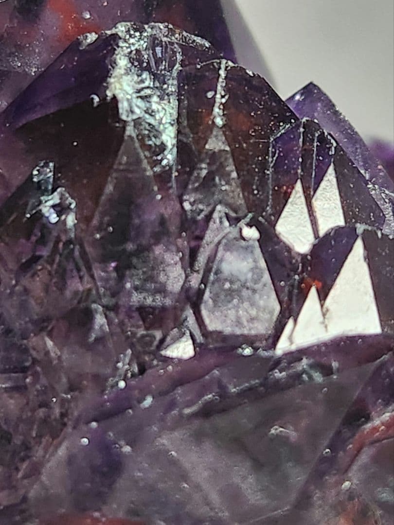 レア✨レッドファントム入り アメシスト クラスター
