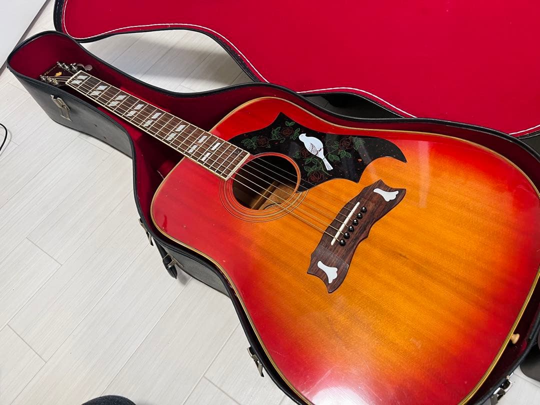 MORRIS MWD-03 ハミングバード アコースティックギター ハードケース