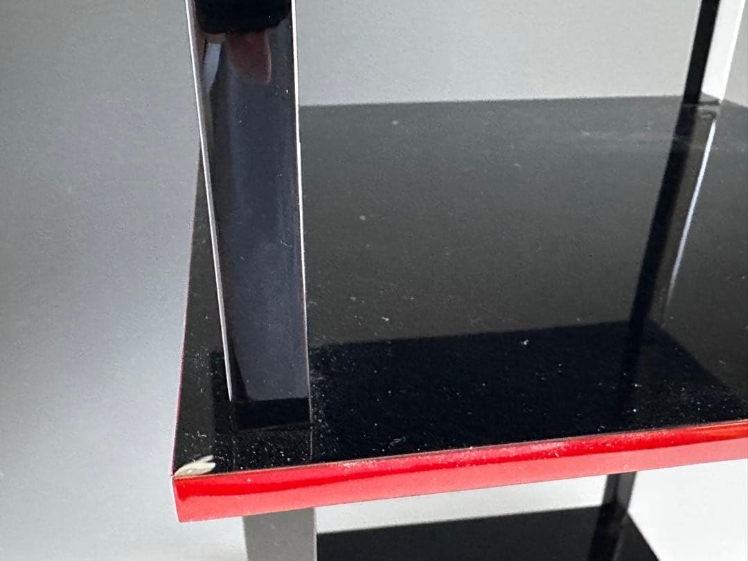 茶道具　玄々斎好　更好棚　輪島塗　若島丈史　共箱　組立式　棚物　稽古　茶会　漆器