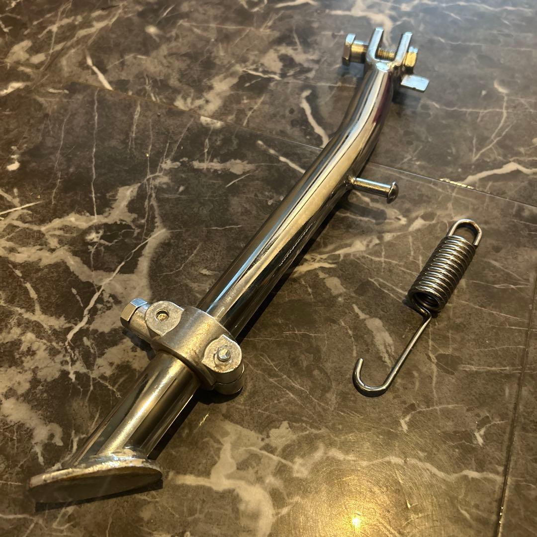 ゼファー４００・Χ ロング ２７ｃｍ メッキ サイドスタンド　ゼファー χ