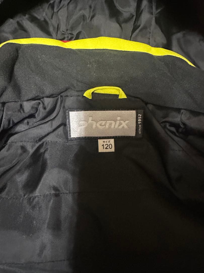 サイズ120★phenix(フェニックス)スキーウェアー★美品