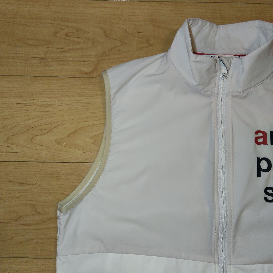 Mサイズ 美品【and per se】アンパスィ フルジップ ベスト
