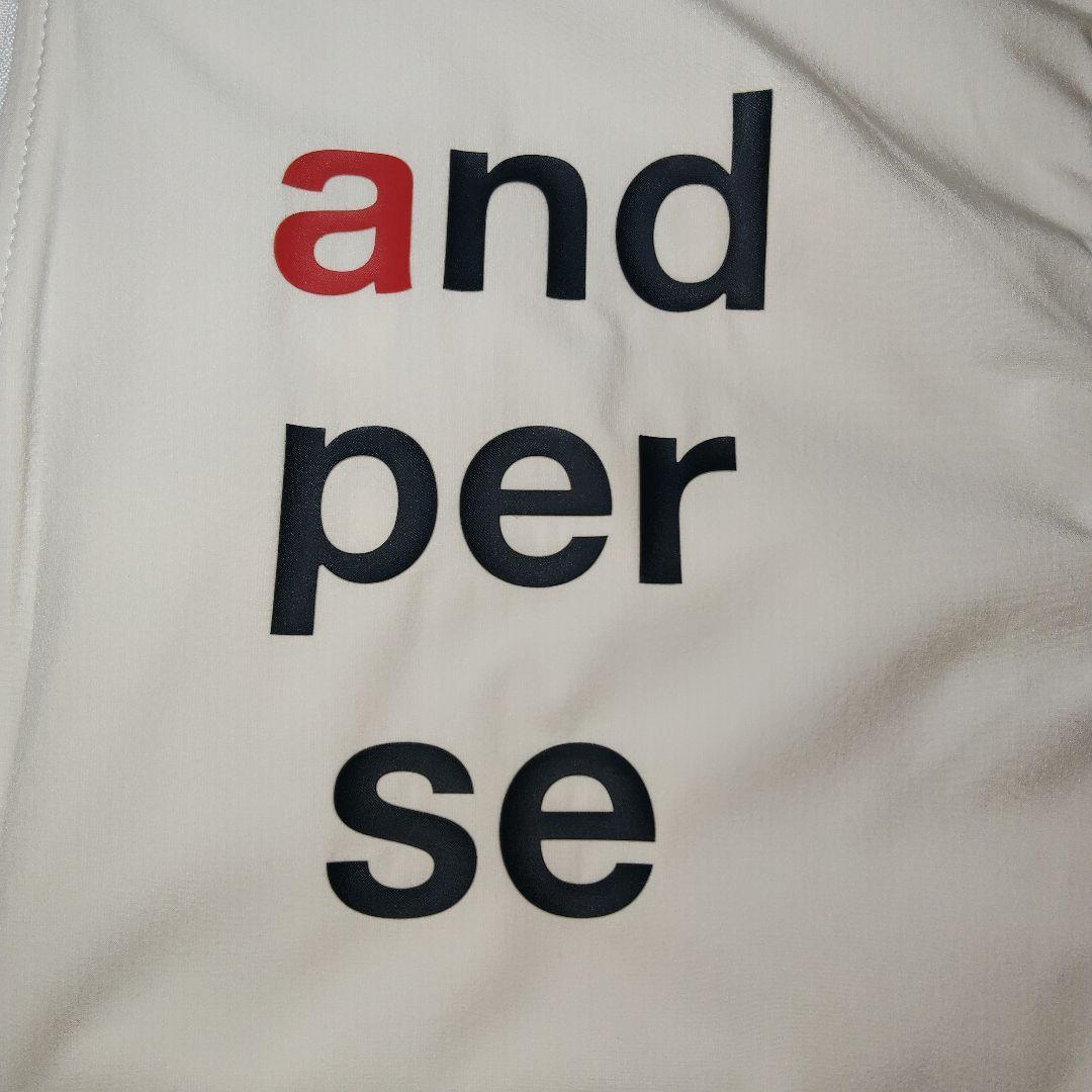 Mサイズ 美品【and per se】アンパスィ フルジップ ベスト