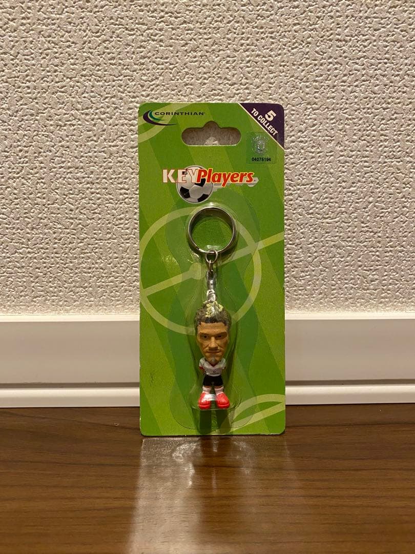 ⭐︎ ビンテージ品【未開封】キーホルダー イングランド代表 デビッドベッカム選手
