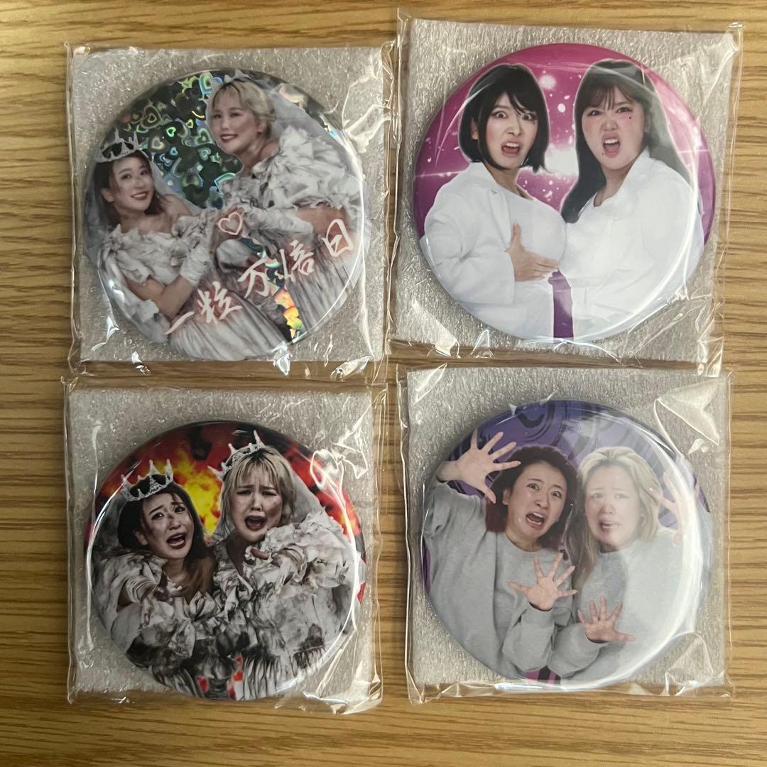 平成フラミンゴ 助け展 缶ミラー 社員証 セット