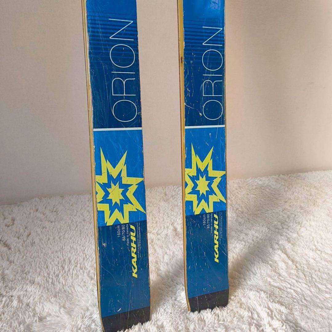 KARHU ORION BCスキー 160cm ウロコ テレマークビンディング