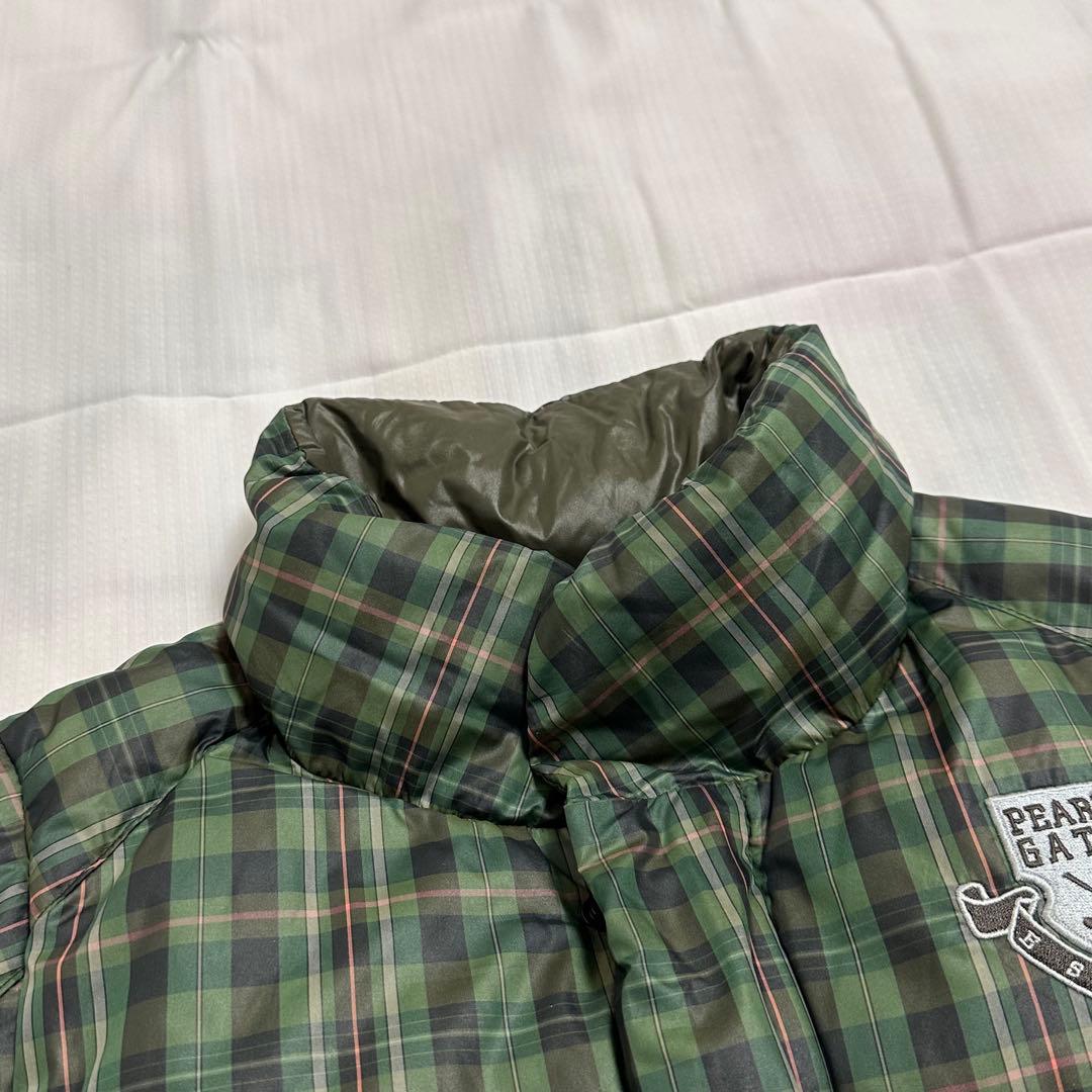 パーリーゲイツ☆レディース☆ダウンベスト☆リバーシブル☆S相当☆グリーン☆カーキ