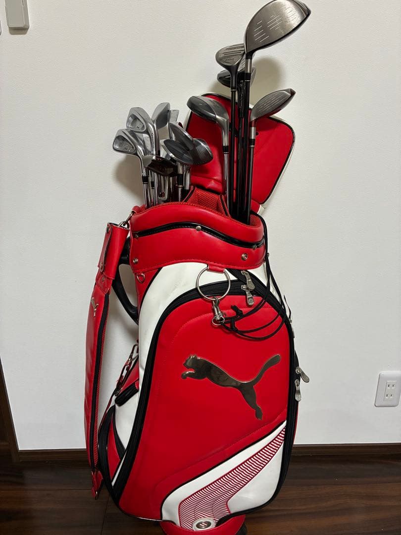 Callaway & TaylorMade クラブセット　PUMAキャディバッグ