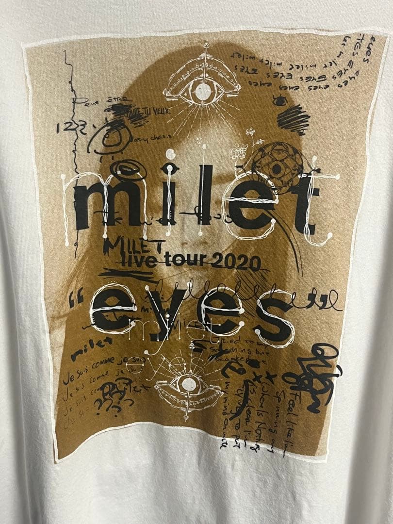 milet live tour 2020 eyesロンT サイズS
