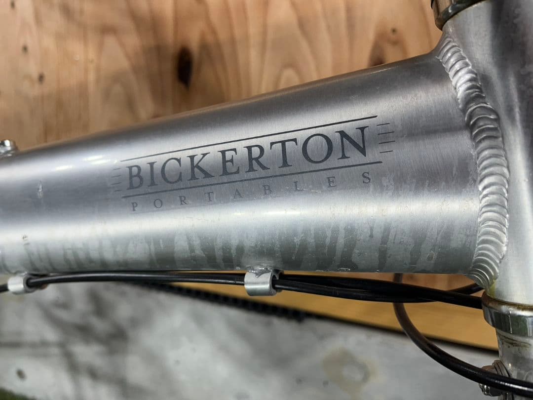 お引き取り限定 Bickerton 20インチ 折りたたみ自転車 外装8段ギア