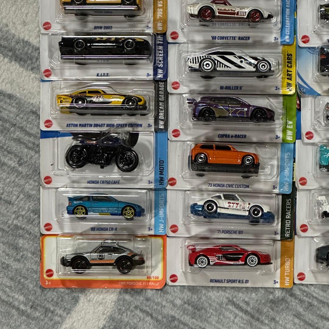 ホットウィール ベーシック 36台セット⑦ フェラーリ GT-R等