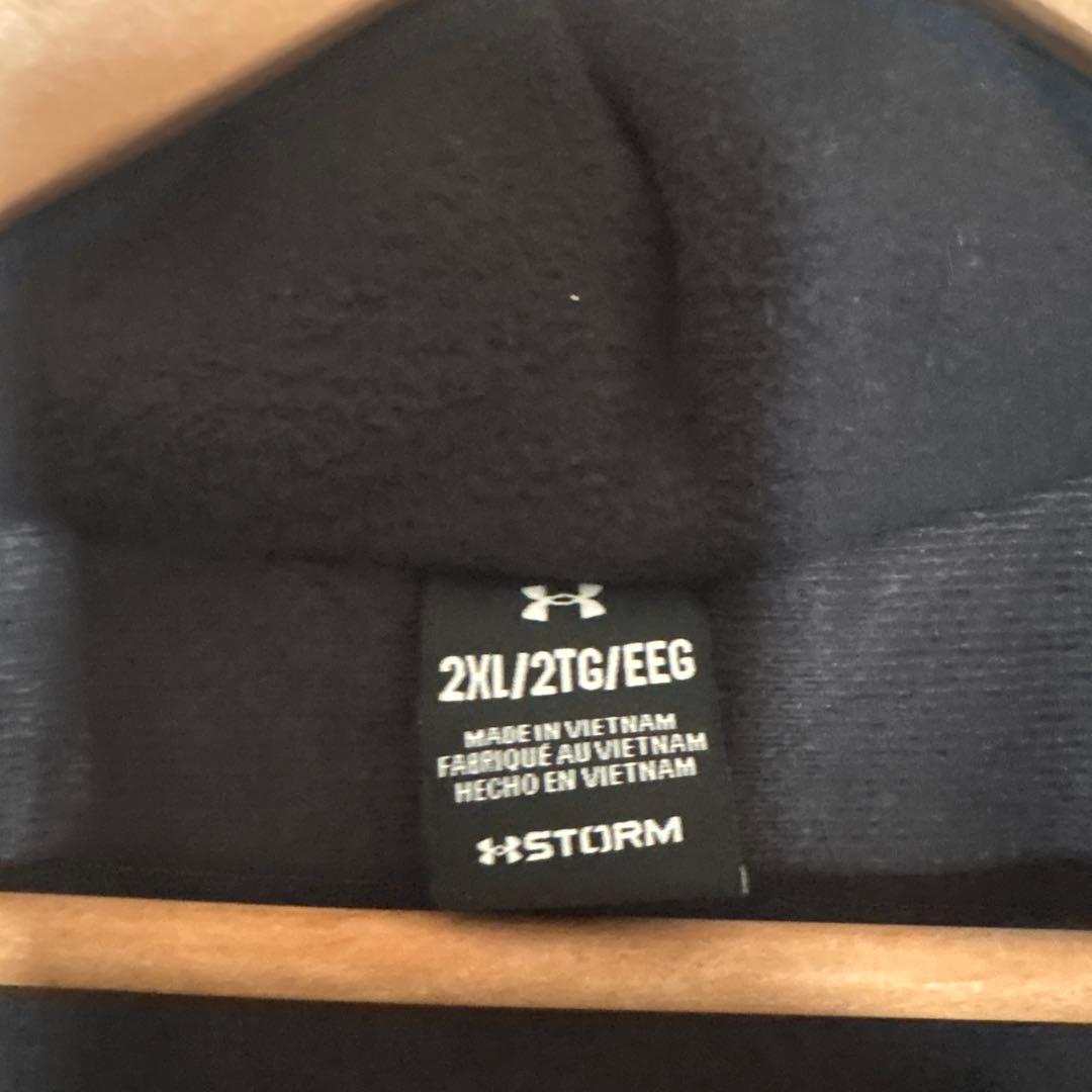 最終値下★美品★Under Armour ベンチコート ブラック　2XL