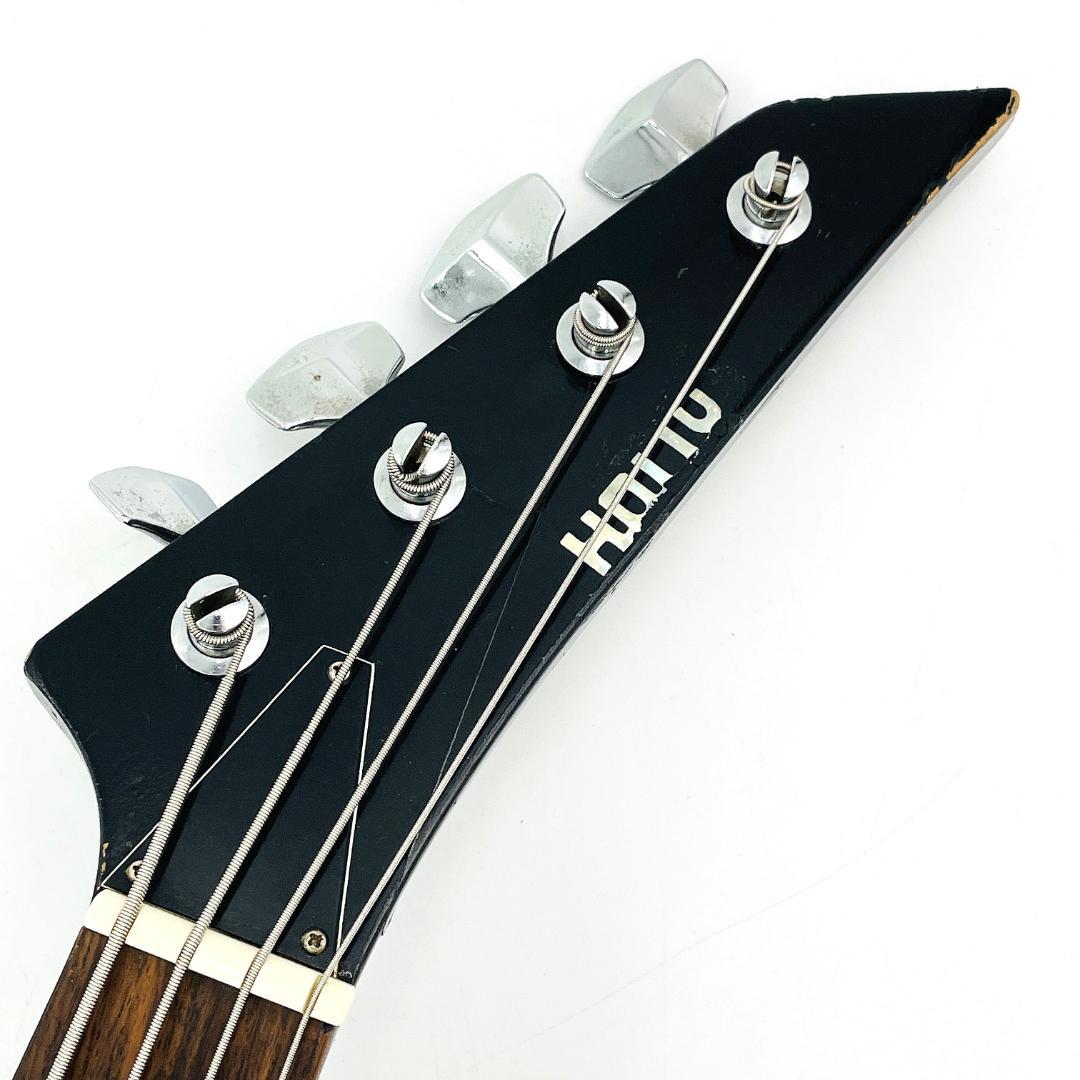 HALLY エレキベース ブラック 黒PG 70’s 国産ビンテージ【整備品】
