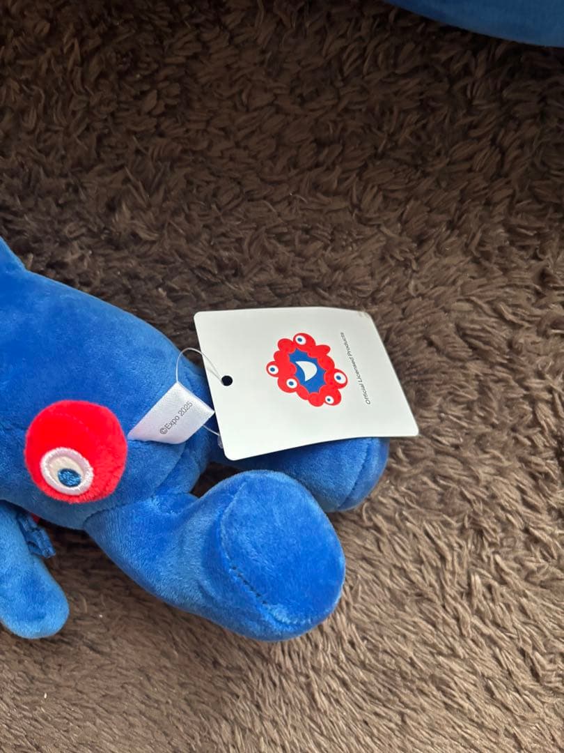 EXPO2025 会場限定 ミャクミャクくじ 寝そべりぬいぐるみ 2等　3等