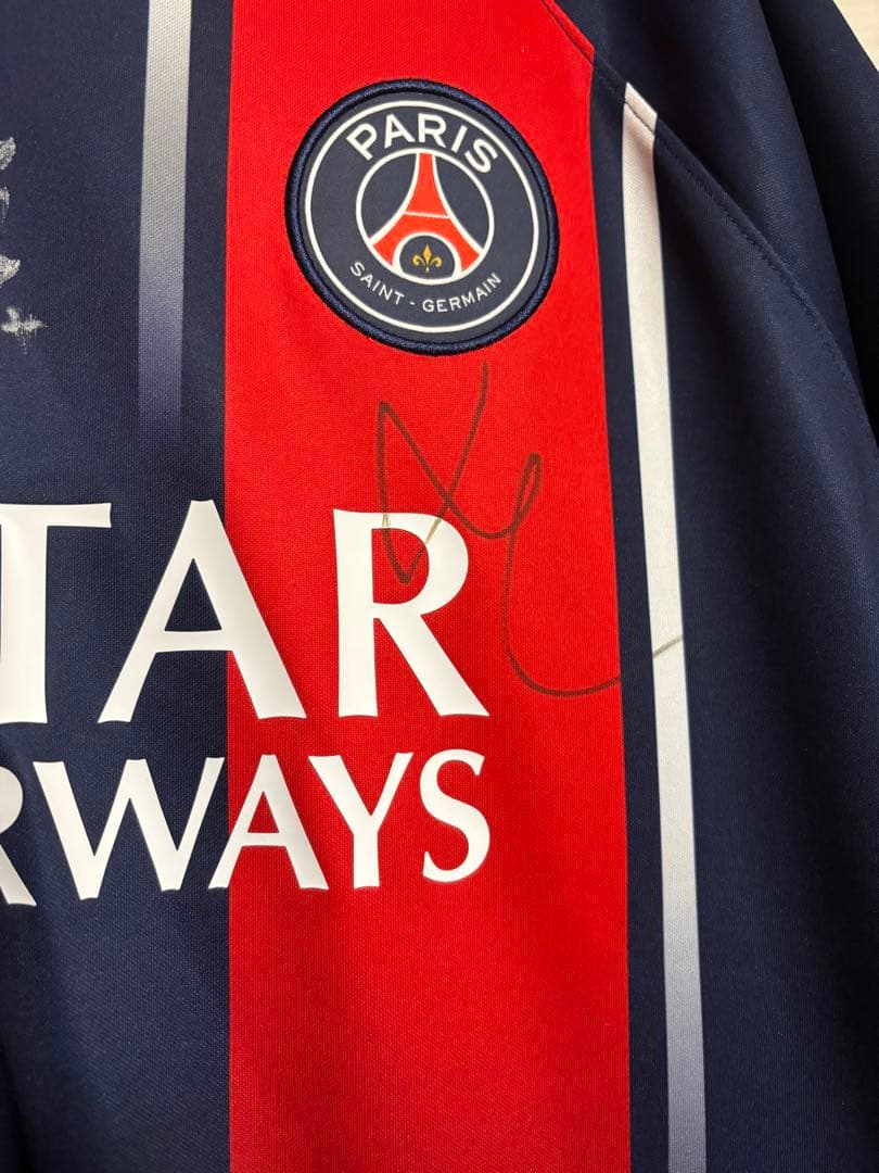 たさん専用 PSG ユニフォーム新品　ヴィティーニャ　ルイスエンリケ　サイン入り