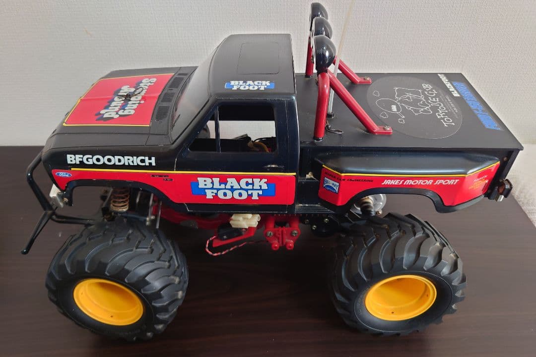 タミヤ　ブラックフット　ラジコン