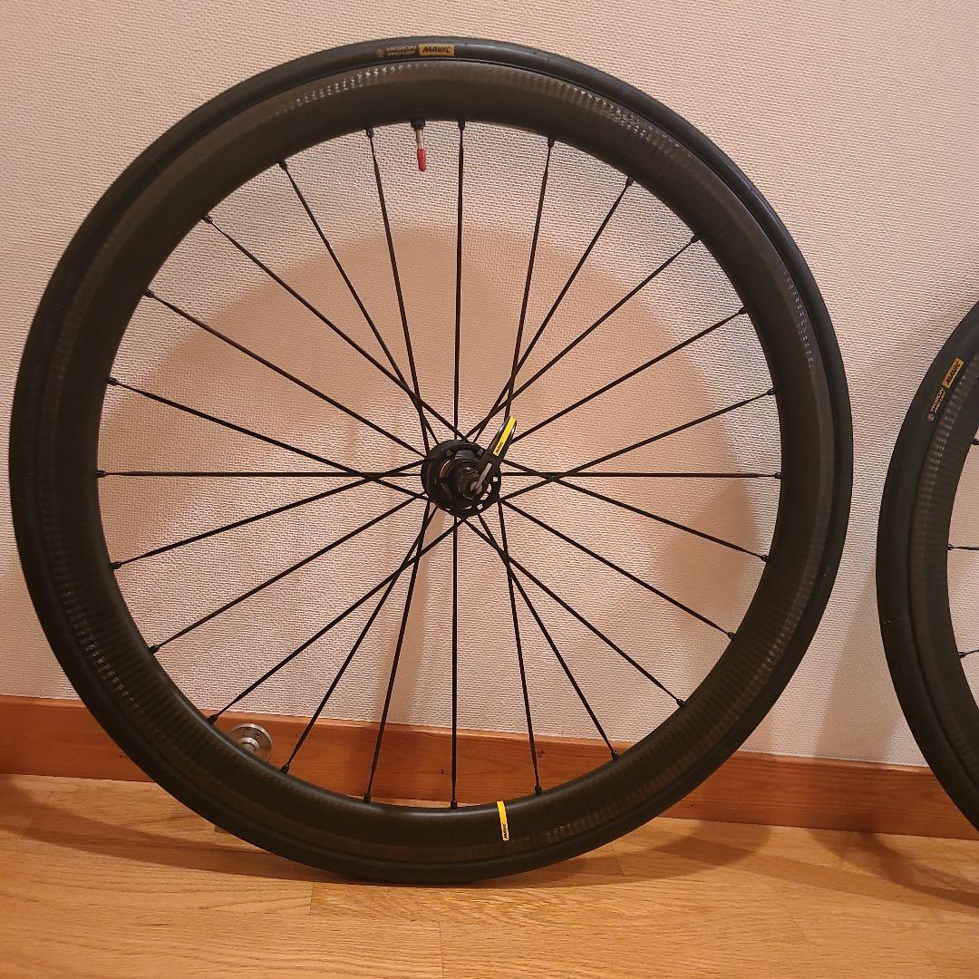 お値下交渉 対応Mavic Cosmic carbon SLR40 前後セット