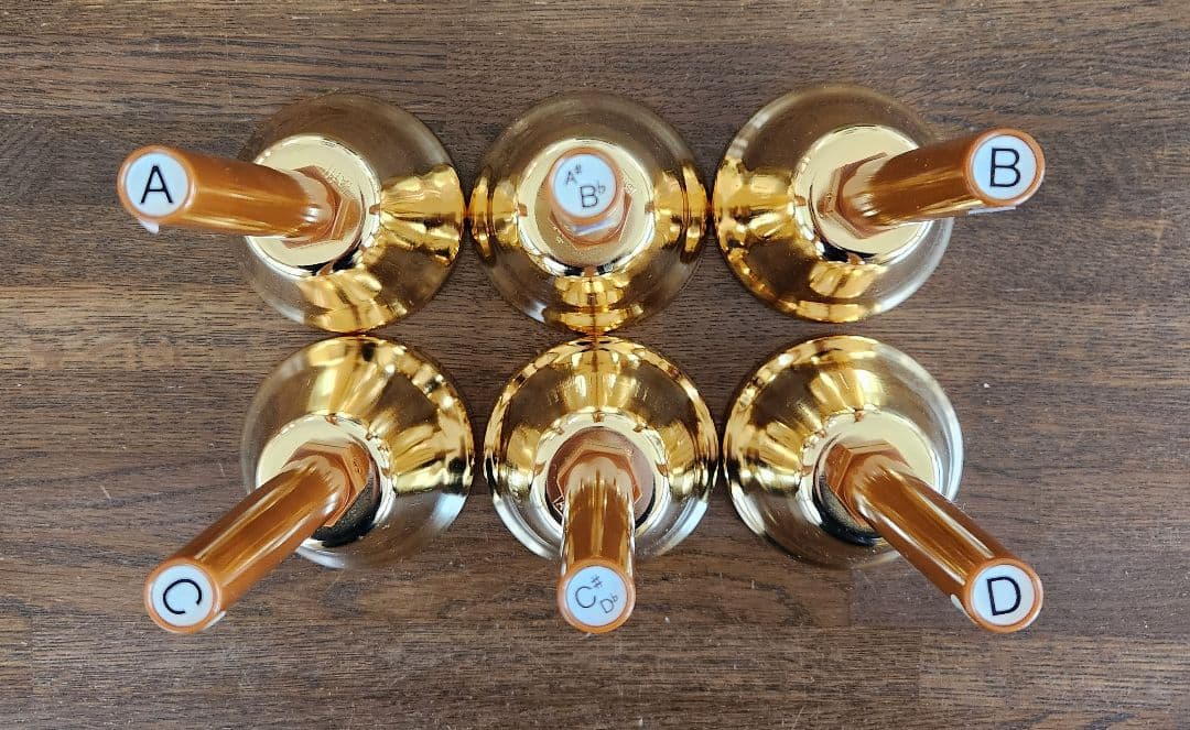 抹*レ様 ミュージックベル（ハンドベル）