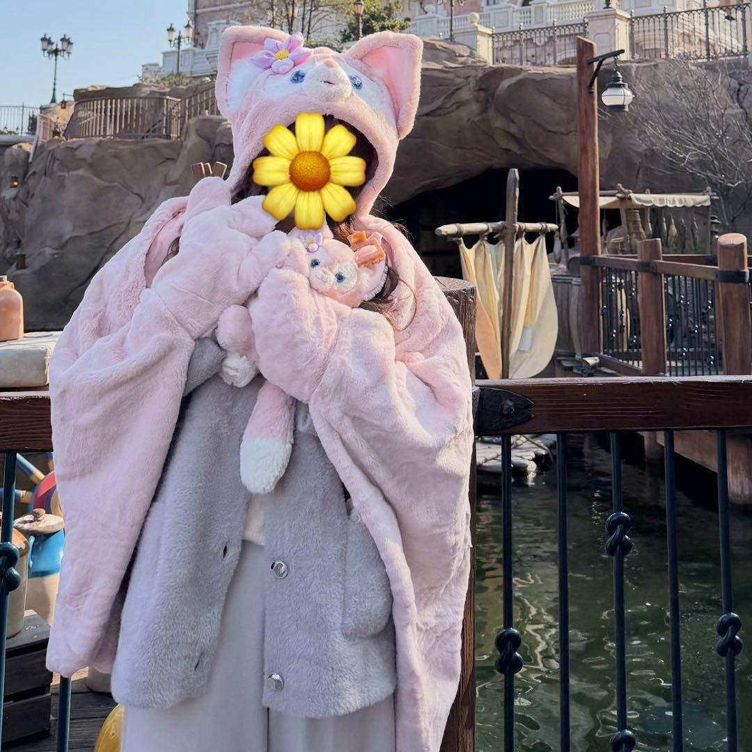 【上海ディズニー限定】リーナベル ポンチョブランケット クッション3way