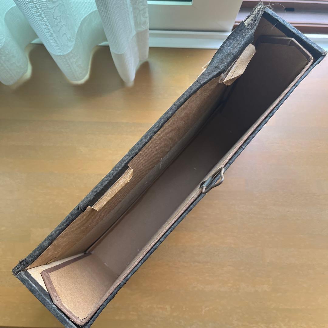 アンティークBOX 書類収納　大きめの紙もの
