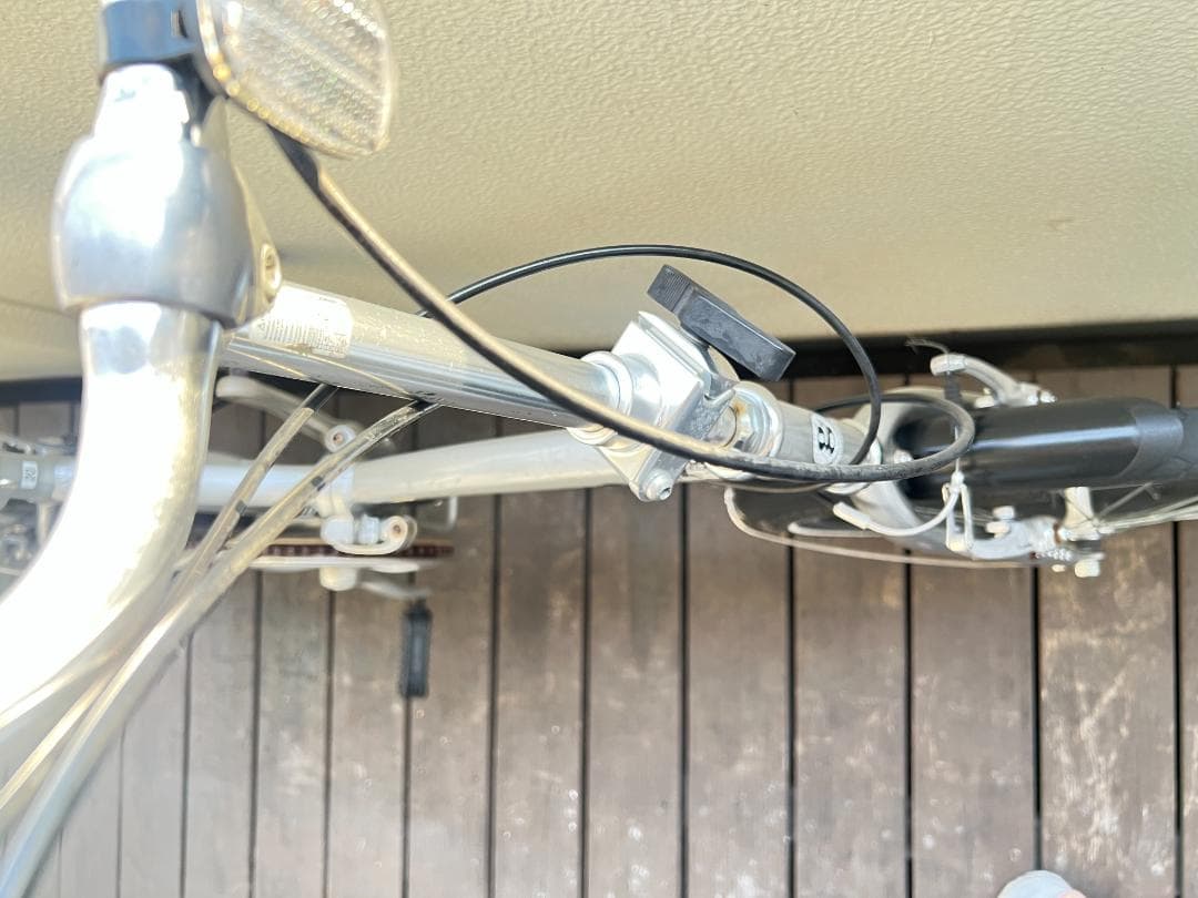 アサヒサイクル　Glamorous／グラマラス　折畳み自転車　６段変速　引取専用