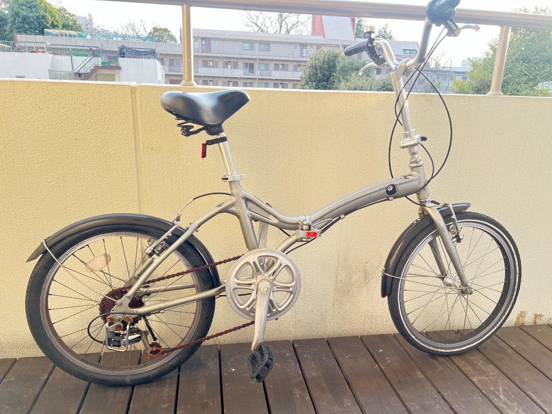 アサヒサイクル　Glamorous／グラマラス　折畳み自転車　６段変速　引取専用
