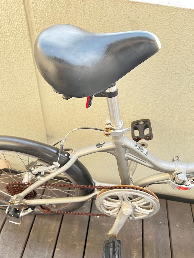 アサヒサイクル　Glamorous／グラマラス　折畳み自転車　６段変速　引取専用