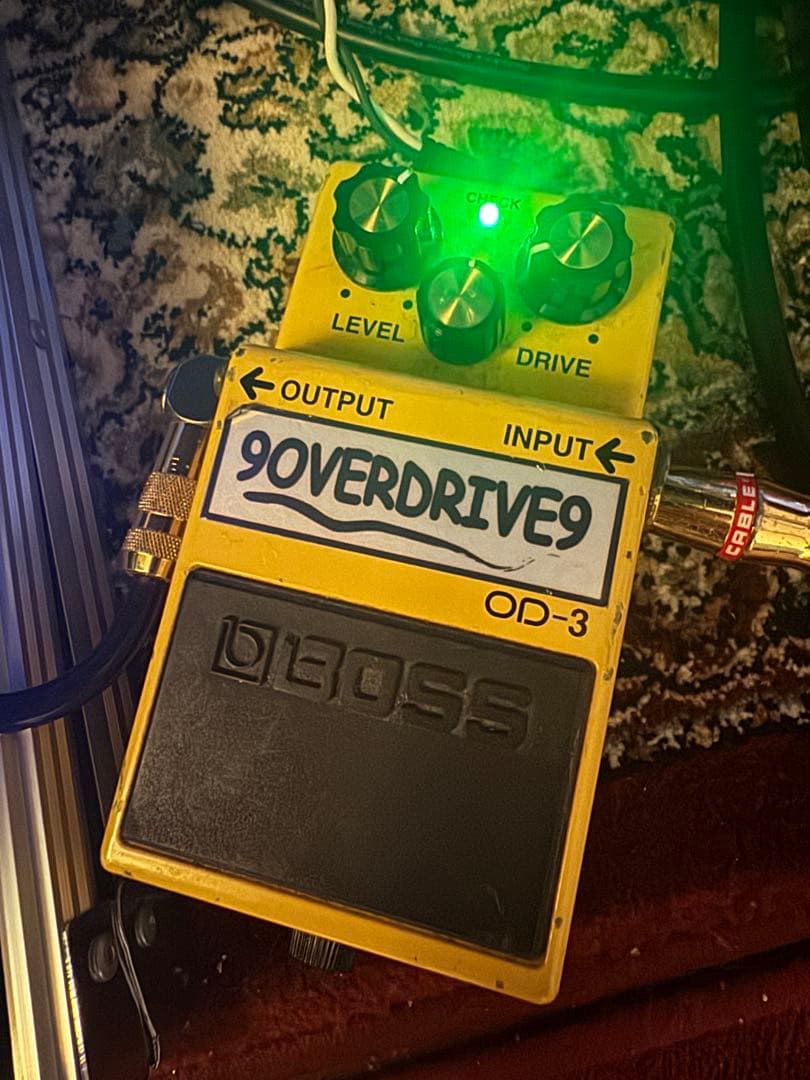 ギター darkness/9overdrive9 BOSS OD-3 mod
