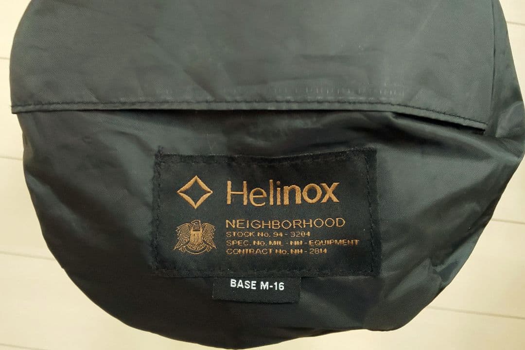 z*o様 Helinox × NEIGHBORHOOD E-BASE タイガーカ