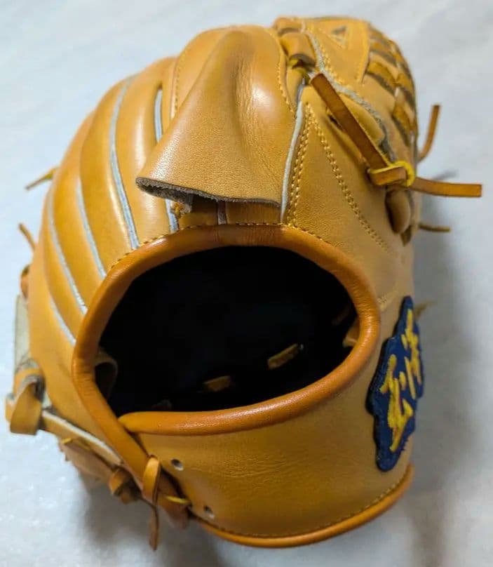 玉澤 TAMAZAWA 軟式グローブ 投手用 キャメル色