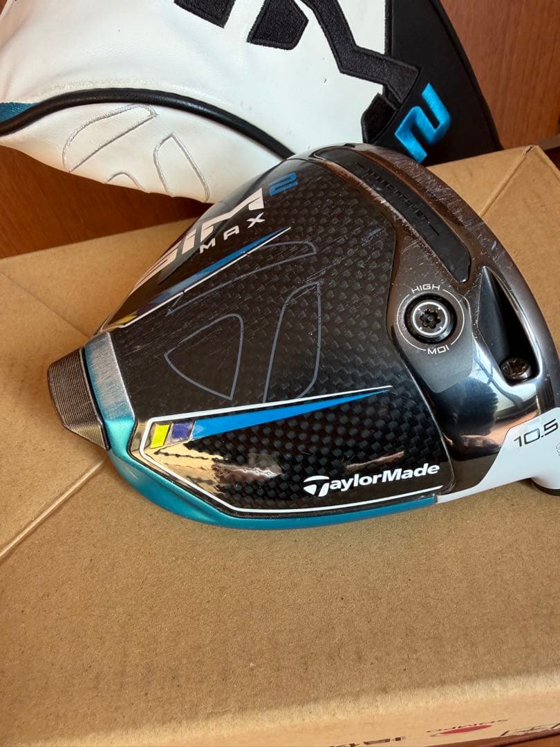 ◆高反発加工済 CT値：310◆テーラーメイド/SIM2 MAX ヘッド☆訳アリ