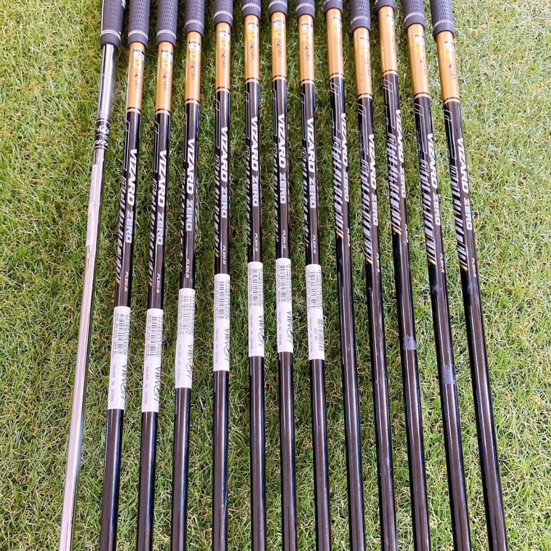 良品 ホンマ ツアーワールドゼロ メンズゴルフセット 初心者 13本 高級セット