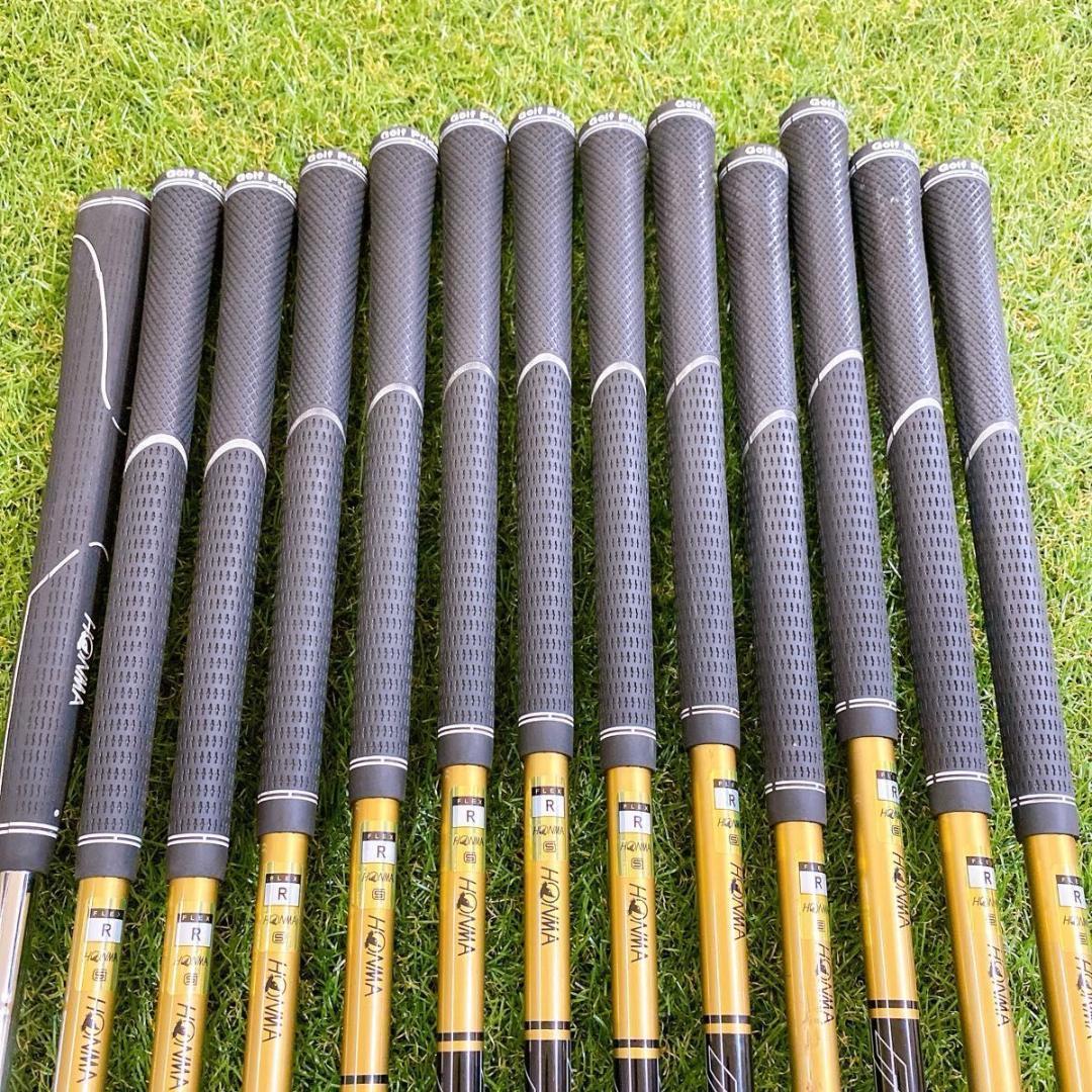 良品 ホンマ ツアーワールドゼロ メンズゴルフセット 初心者 13本 高級セット