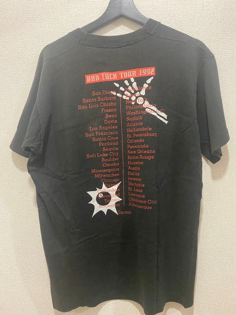 SOCIAL DISTORTIONソーシャルディストーション　1992年ツアーT