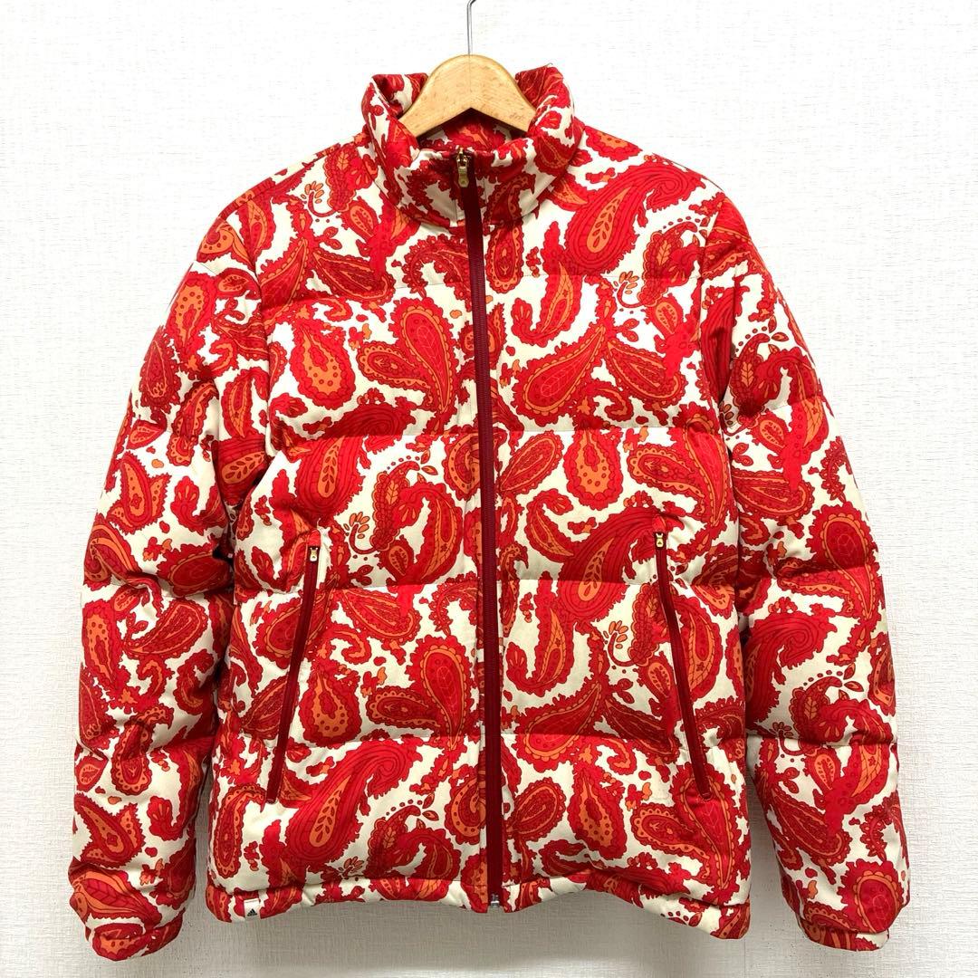 アディダス　adiqure ゴルフ　ペイズリー　ダウンジャケット　テーラーメイド