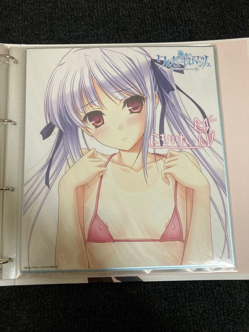 ワルキューレロマンツェ 色紙 バインダー