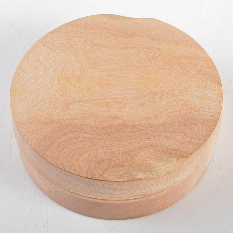 茶道具　彩戸造　高桐院楓古木使用　丸香合　紫野松長剛山極め箱　C　R5740