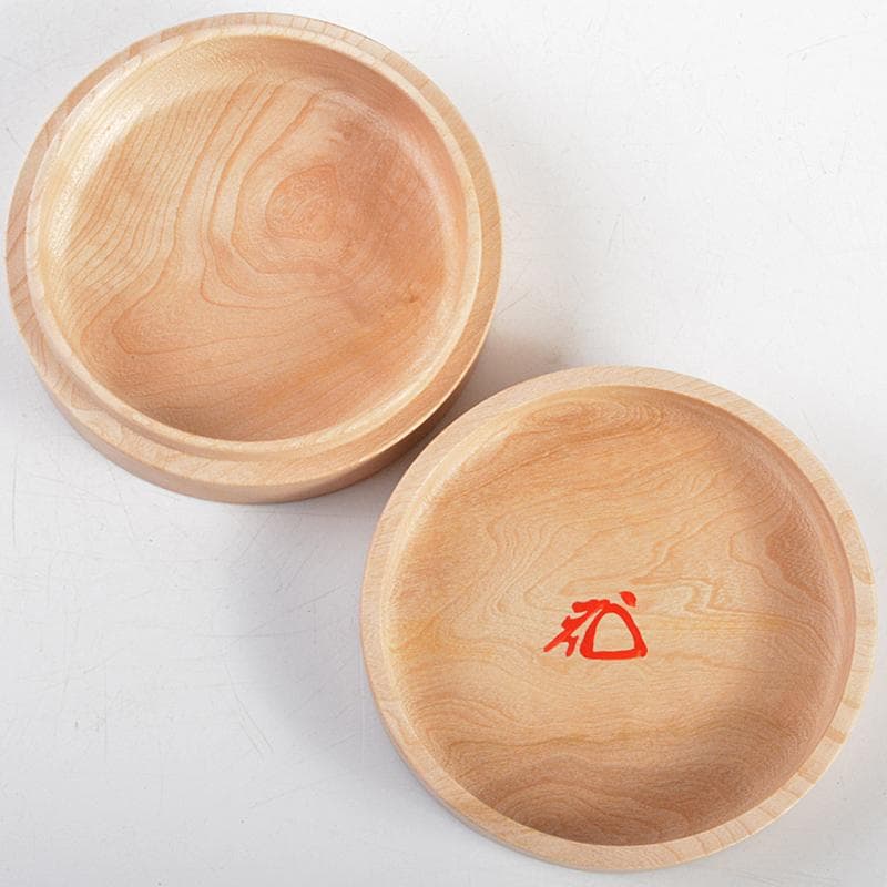 茶道具　彩戸造　高桐院楓古木使用　丸香合　紫野松長剛山極め箱　C　R5740