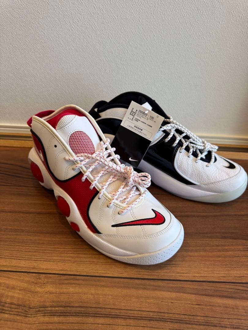 ズームフライト95 27cm 赤と黒　バカ履き用