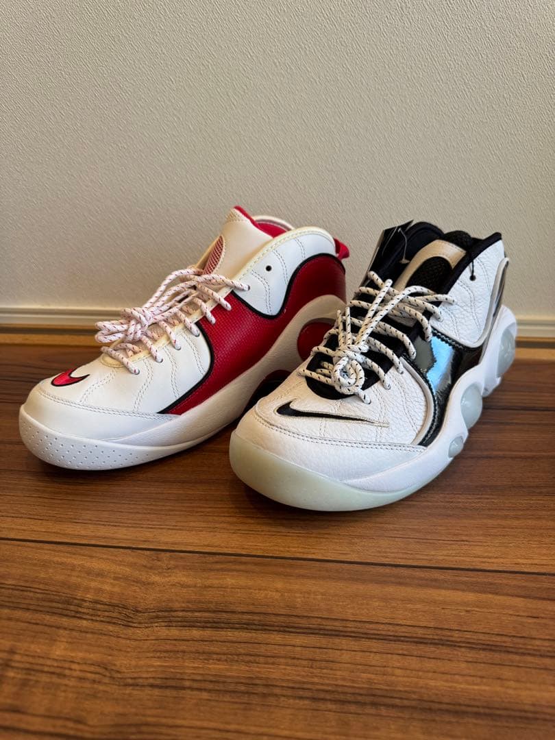 ズームフライト95 27cm 赤と黒　バカ履き用