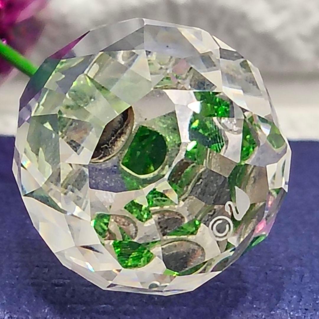 【美品】スワロフスキー 置物 フラワードリーム ガーベラ クリスタル 箱付 花