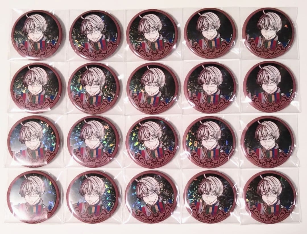 桃源暗鬼 皇后崎迅 メガネ 缶バッジ 書店限定 原作 ホログラム