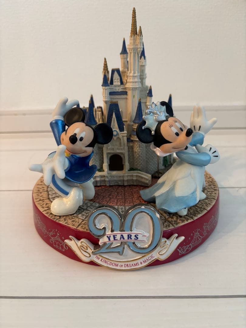 ディズニー 20周年 ミッキー ミニー フィギュア