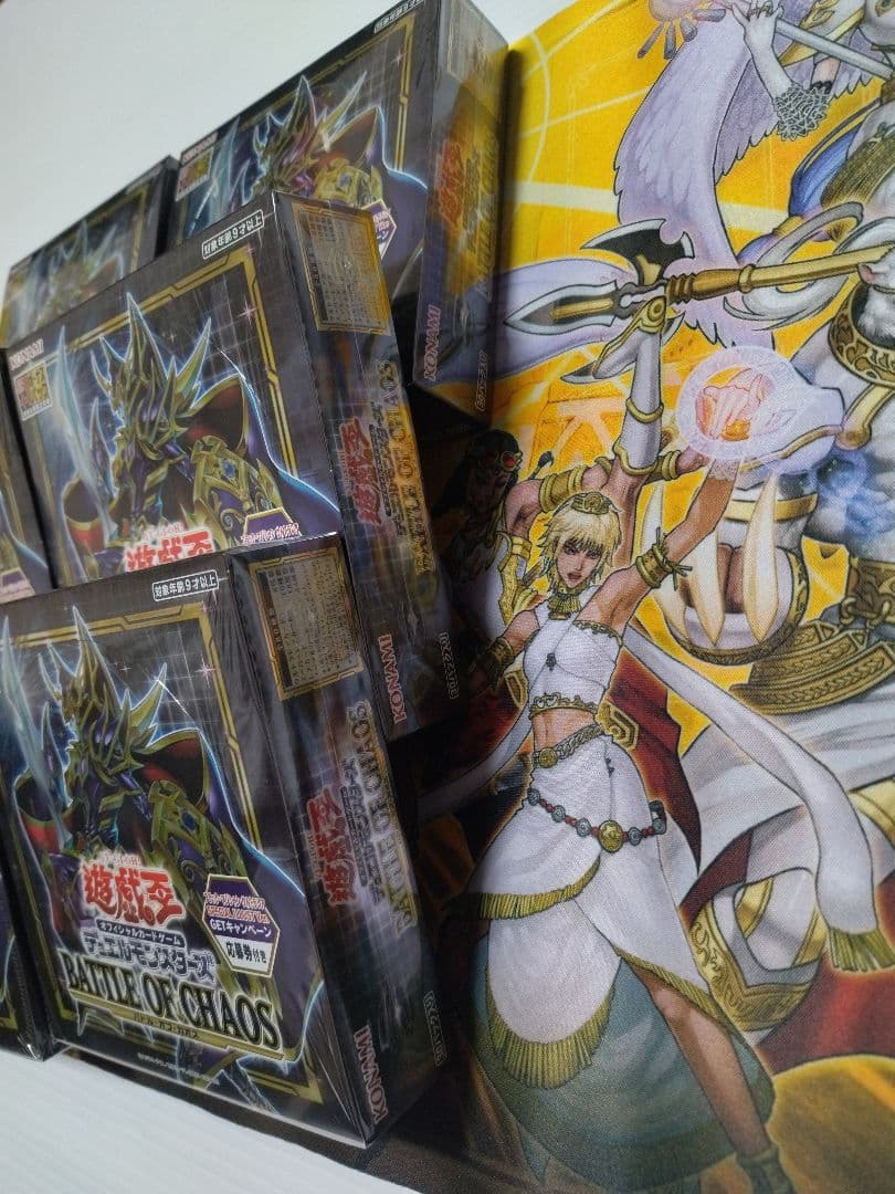 遊戯王　バトルオブカオス　box   未開封シュリンク付き
