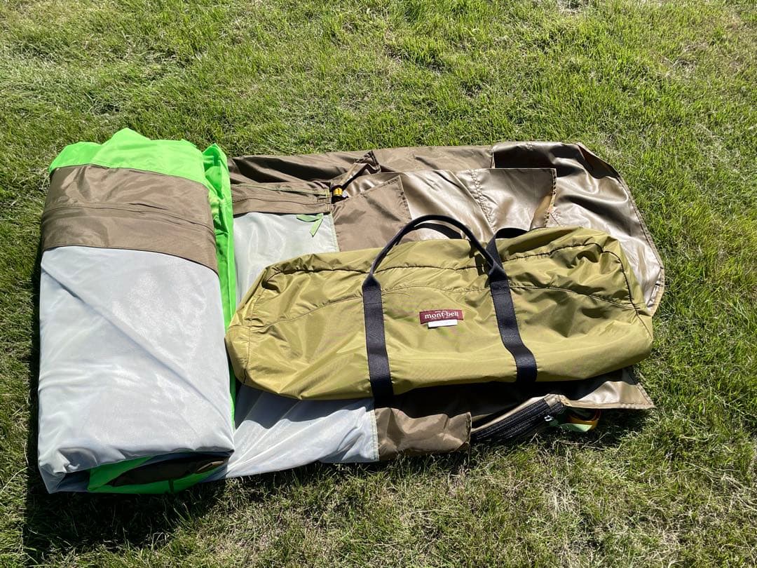 【美品】montbell モンベル　ヘリオスドーム　 12型　タグ付き