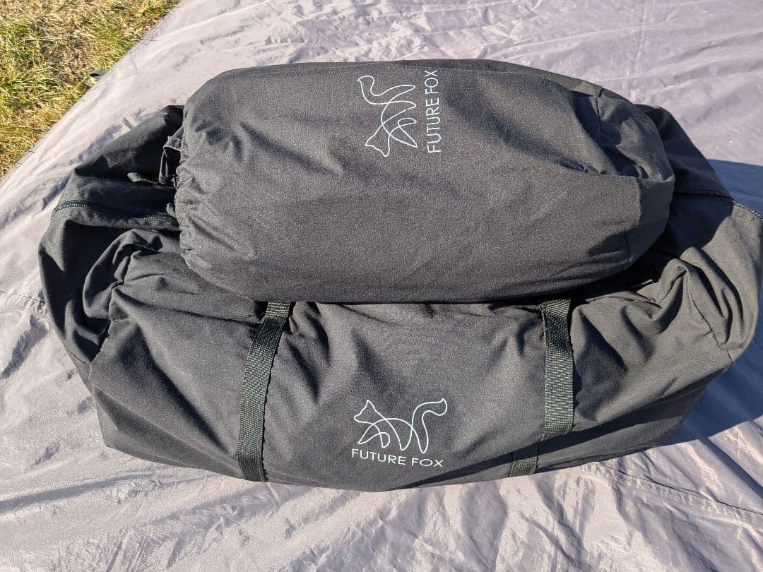 FUTURE FOX　FOX BASE EVO+前幕付き　ブラック　パップテント