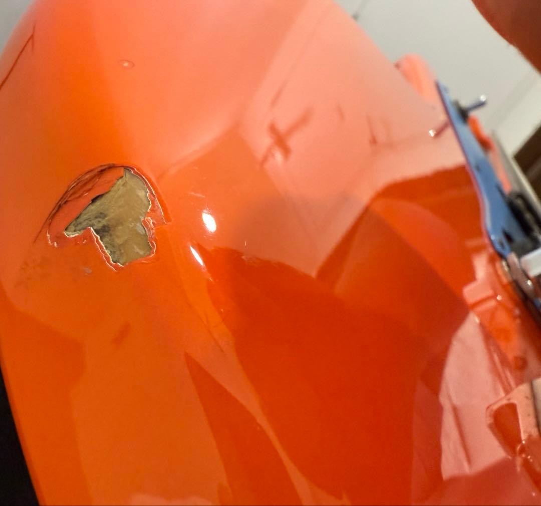 Fernandes エレキギター オレンジ　動作未確認