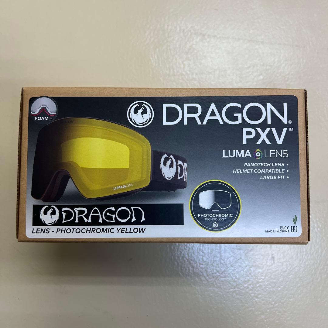 24-25 DRAGON PXV PHOTOCHROMIC YELLOW 新品